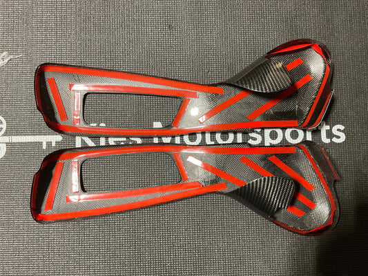 Kies-Motorsports Open Box Item OPEN BOX - G82 M4 /G87 M2 Carbon Fiber Seat Side Covers (Weave Defect)