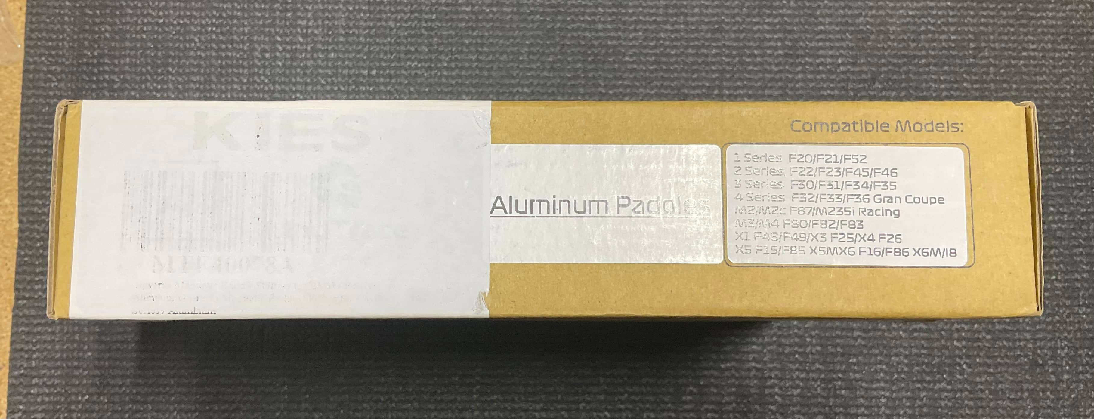 Kies-Motorsports Open Box Item OPEN BOX - JQ Werks Madtrace Magnetic Paddle Shifters for F Series (Silver Aluminum)