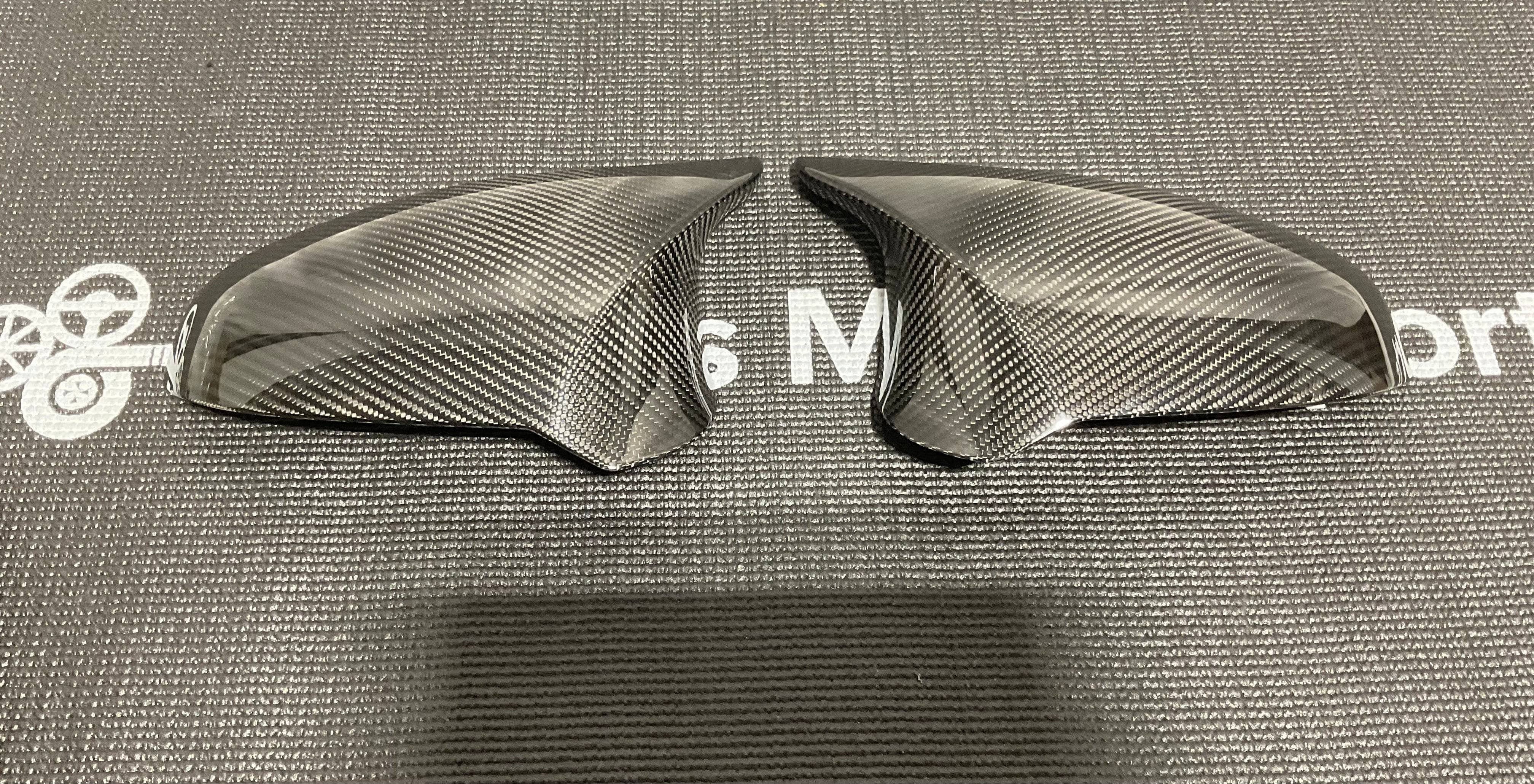 Kies-Motorsports Open Box Item OPEN BOX - Kies BMW F80 OEM Style Dry Carbon Fiber Mirror Cap Replacements