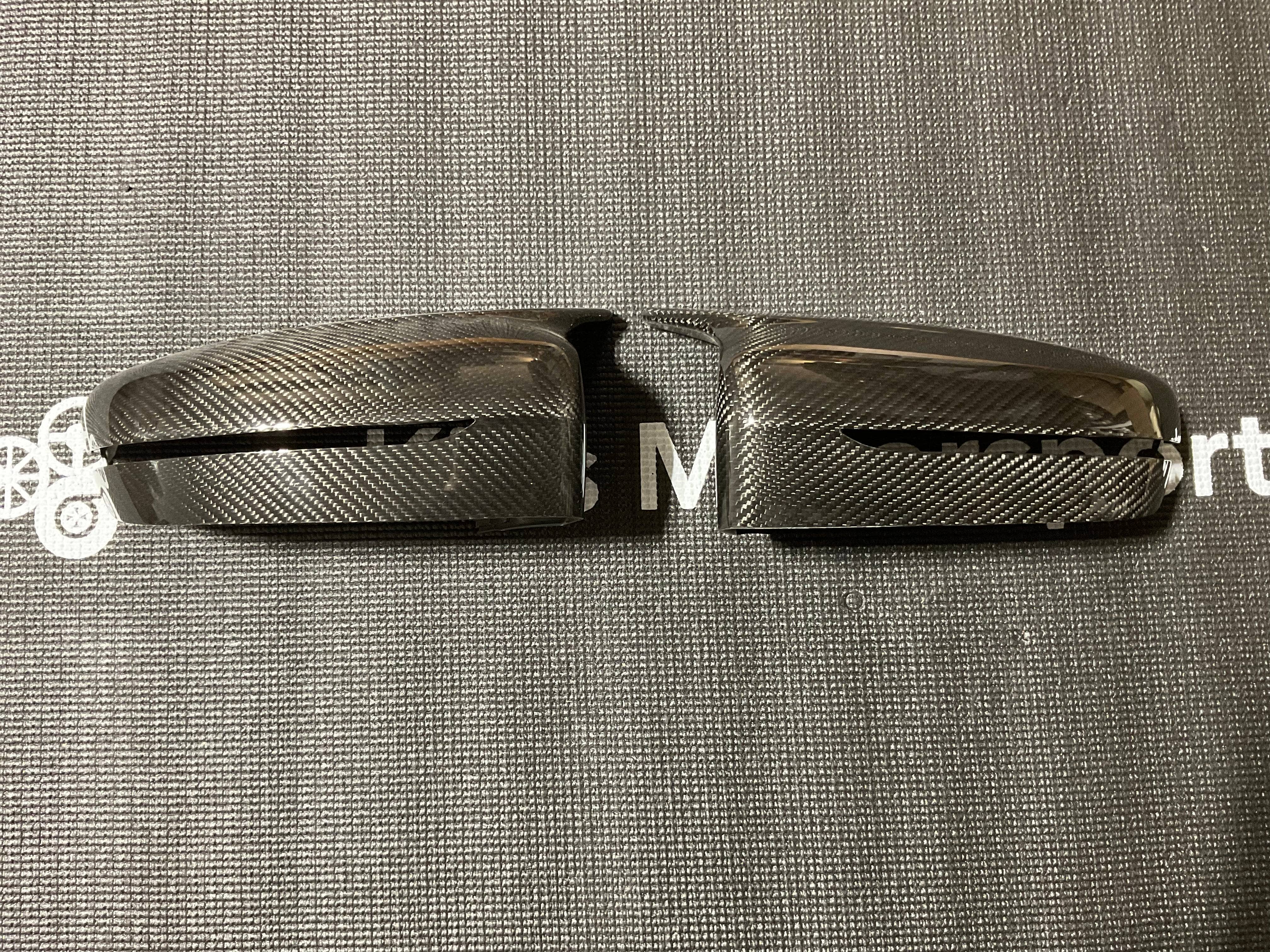 Kies-Motorsports Open Box Item OPEN BOX - Kies BMW G2X M-Style Dry Carbon Fiber Mirror Cap Replacements