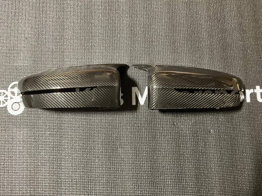 Kies-Motorsports Open Box Item OPEN BOX - Kies BMW G2X M-Style Dry Carbon Fiber Mirror Cap Replacements