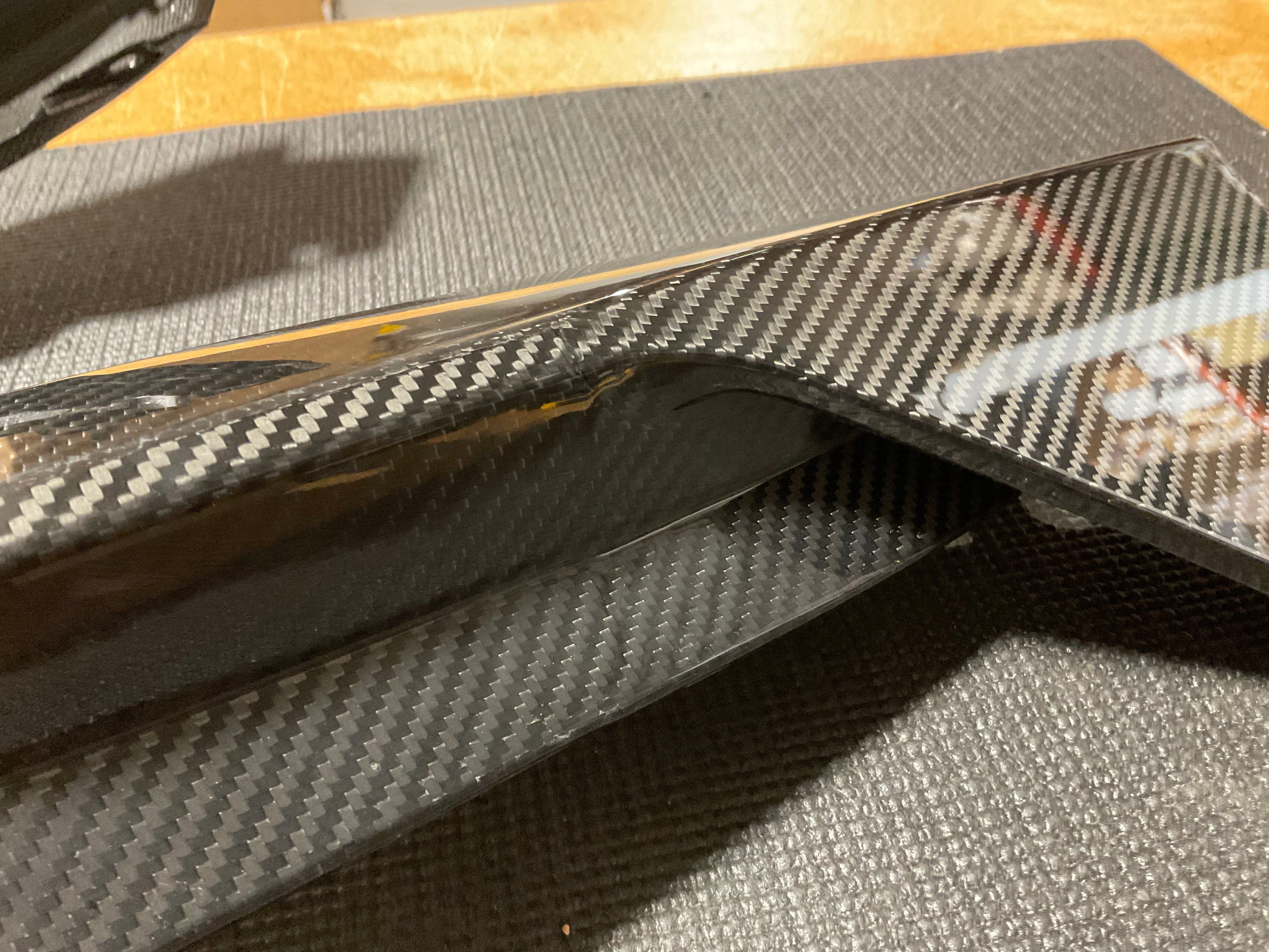 Kies-Motorsports Open Box Item OPEN BOX - Kies Carbon Fiber G82 M4 M Style Rear Splitters