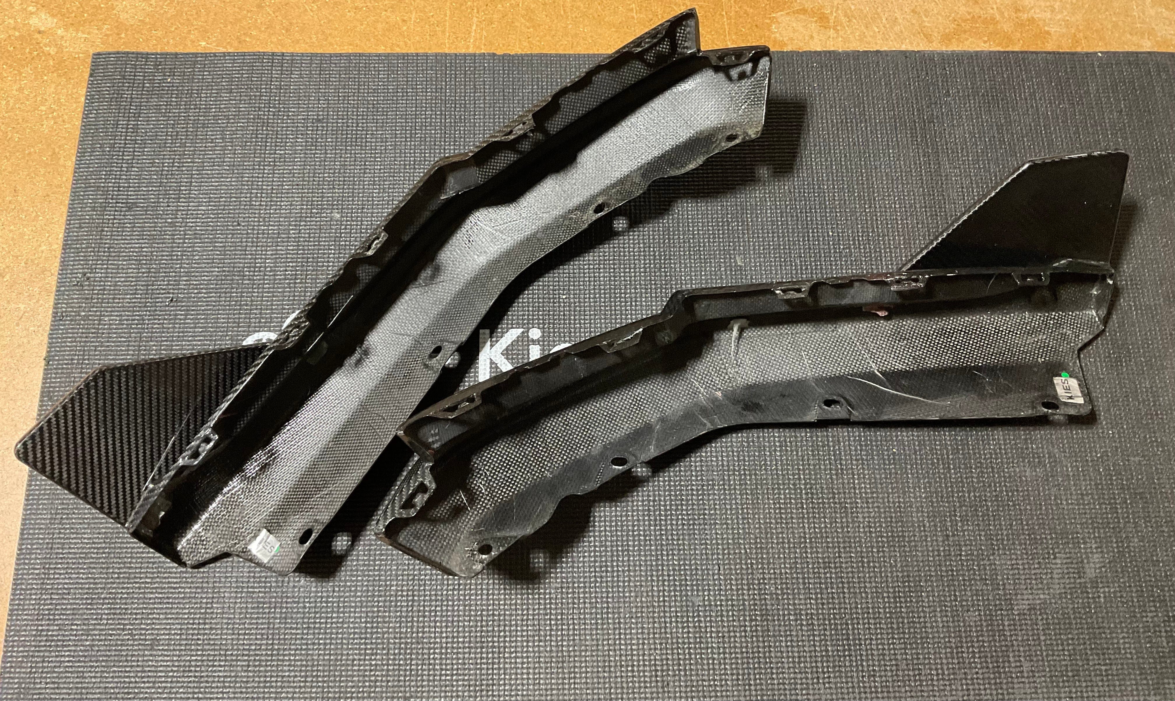 Kies-Motorsports Open Box Item OPEN BOX - Kies Carbon Fiber G82 M4 M Style Rear Splitters