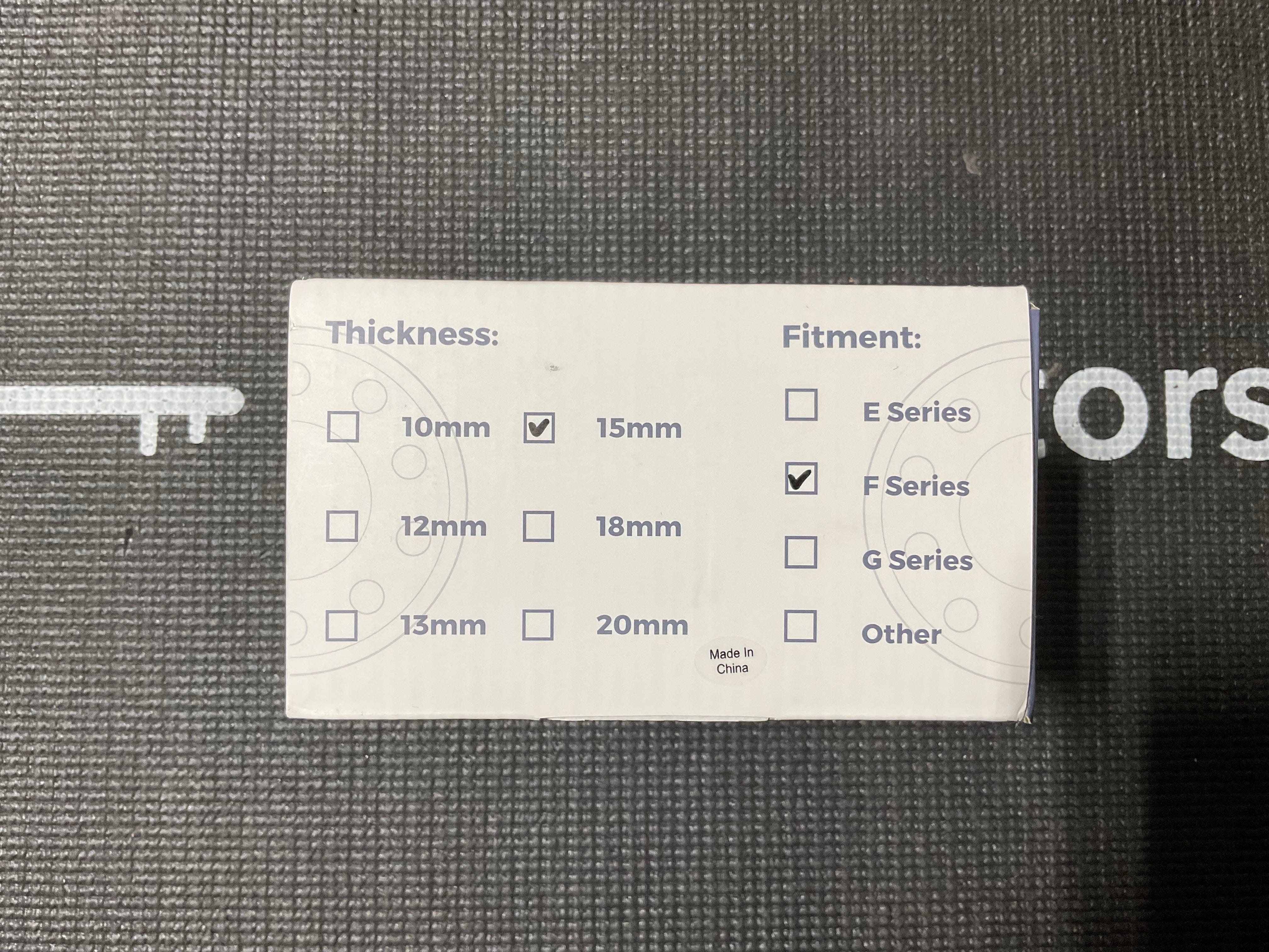 Kies-Motorsports Open Box Item OPEN BOX - Kies (F Series) - 15mm BMW Wheel Spacer 5 X 120 (Set Of 2)
