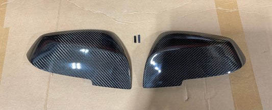 Kies-Motorsports Open Box Item OPEN BOX - Kies F30 3 Series OEM Style Carbon Fiber Mirror Cap Replacements (Broken Clips)