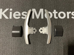 Kies-Motorsports Open Box Item OPEN BOX - Kies Motorsports Aluminum Paddle Shifter Extensions (Fits: F10, F15, F25, F20, F30, F32, F34, F80, F82, M3, M4, M5, M6) (Satin Silver)