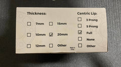 Kies-Motorsports Open Box Item OPEN BOX - Kies Porsche Spacers (FULL-20MM) 5x130 71.6mm CB (USED)