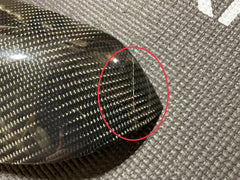 Kies-Motorsports Open Box Item OPEN BOX - Wet Carbon Fiber F10 (LCI) Mirror Cap Replacements