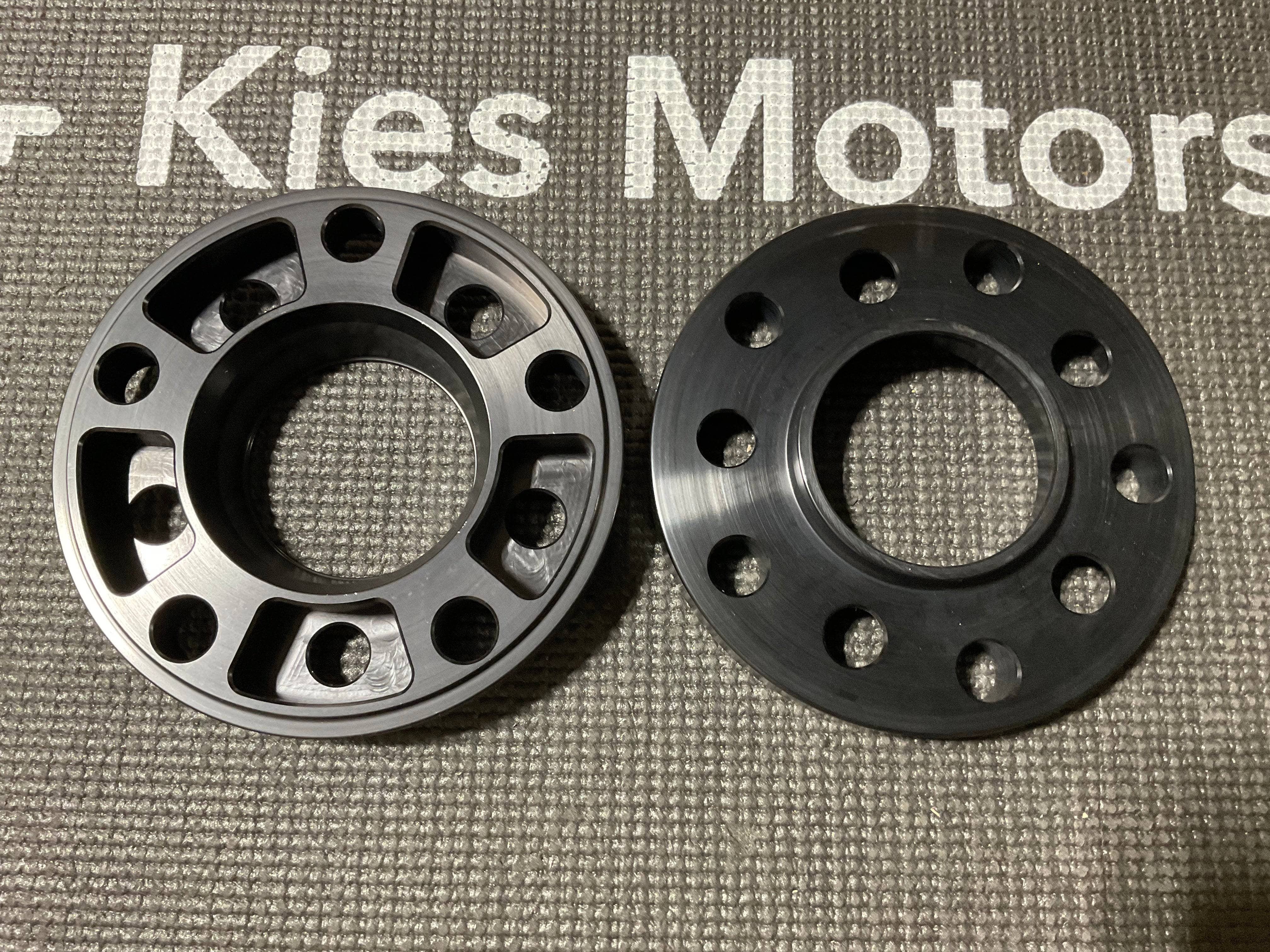 Kies-Motorsports Open Box Item OPEN BOX - Wheel Spacers for E & F Series (5x120) 18MM Thickness - NO LUGS