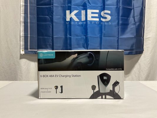 Kies-Motorsports Open OPEN BOX (EV) - Lectron V-BOX 240V 48A Electric Vehicle (EV) Charging Station With NEMA 14-50 Plug