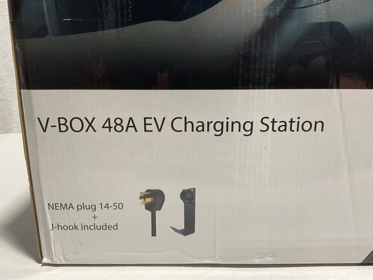 Kies-Motorsports Open OPEN BOX (EV) - Lectron V-BOX 240V 48A Electric Vehicle (EV) Charging Station With NEMA 14-50 Plug