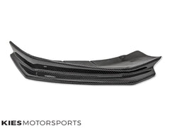 Kies-Motorsports Overstock 2017-2020 BMW 5 Series (G30) Pre-LCI JGS Carbon Fiber Front Lip (3 Piece)