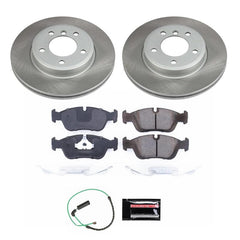 Kies-Motorsports PowerStop Power Stop 01-05 BMW 325xi Front Semi-Coated Rotor Kit