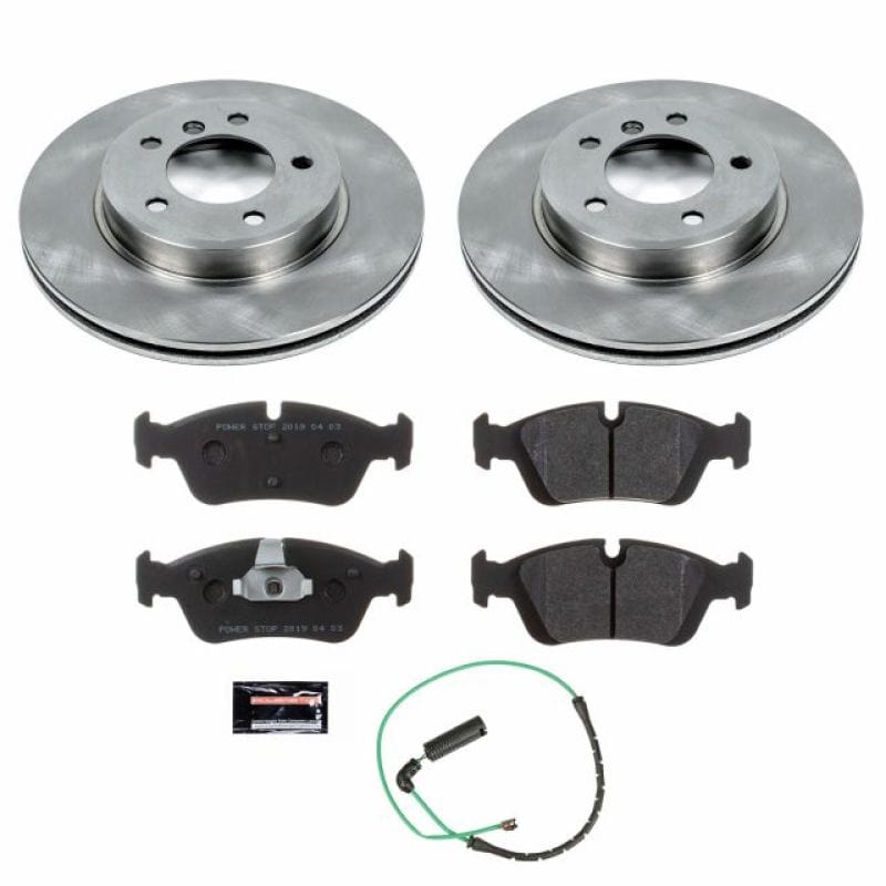 Kies-Motorsports PowerStop Power Stop 01-05 BMW 325xi Front Track Day SPEC Brake Kit