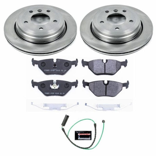 Kies-Motorsports PowerStop Power Stop 01-05 BMW 325xi Rear Track Day Brake Kit