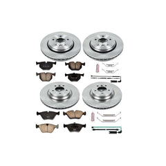 Kies-Motorsports PowerStop Power Stop 01-06 BMW 330Ci Front & Rear Autospecialty Brake Kit