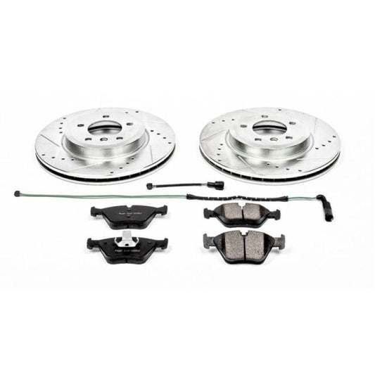 Kies-Motorsports PowerStop Power Stop 01-06 BMW 330Ci Front Z23 Evolution Sport Brake Kit