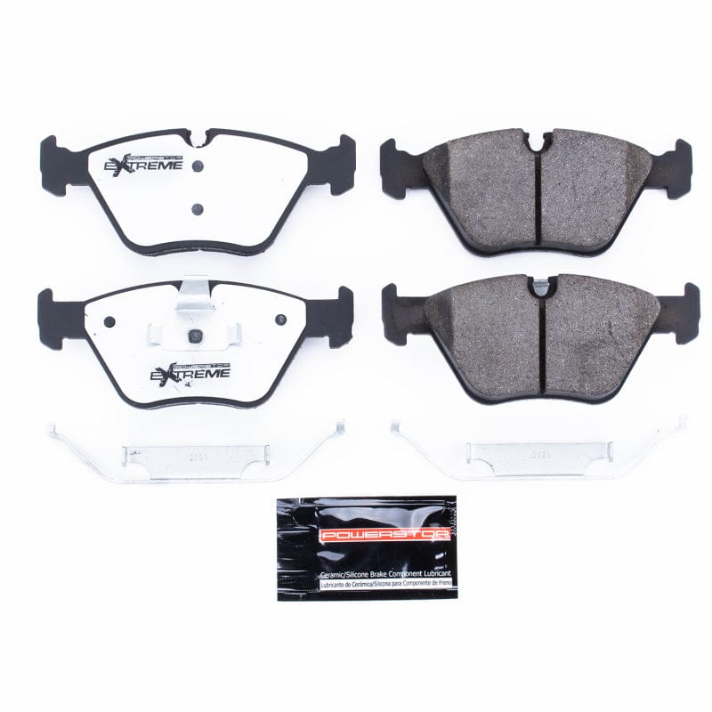 Kies-Motorsports PowerStop Power Stop 01-06 BMW 330Ci Front Z26 Extreme Street Brake Pads w/Hardware