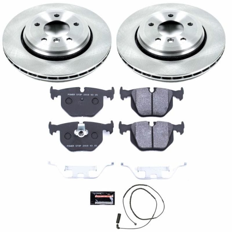 Kies-Motorsports PowerStop Power Stop 01-06 BMW 330Ci Rear Track Day SPEC Brake Kit