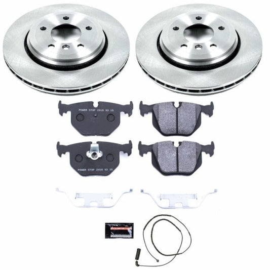 Kies-Motorsports PowerStop Power Stop 01-06 BMW 330Ci Rear Track Day SPEC Brake Kit