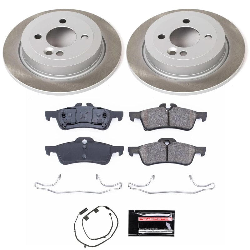 Kies-Motorsports PowerStop Power Stop 02-06 Mini Cooper Rear Semi-Coated Rotor Kit