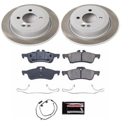 Kies-Motorsports PowerStop Power Stop 02-06 Mini Cooper Rear Semi-Coated Rotor Kit