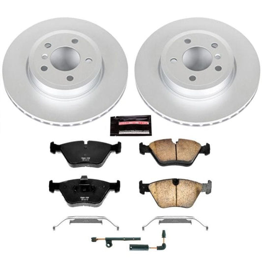 Kies-Motorsports PowerStop Power Stop 04-10 BMW X3 Front Z23 Evolution Sport Coated Brake Kit