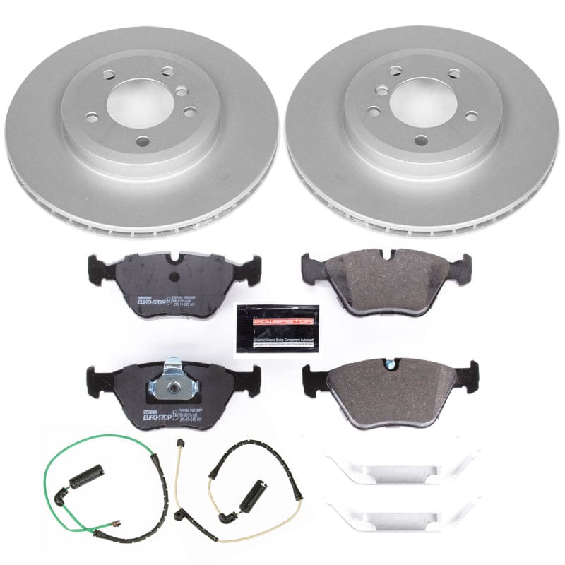 Kies-Motorsports PowerStop Power Stop 06-08 BMW Z4 Front Euro-Stop Brake Kit