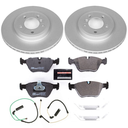 Kies-Motorsports PowerStop Power Stop 06-08 BMW Z4 Front Euro-Stop Brake Kit
