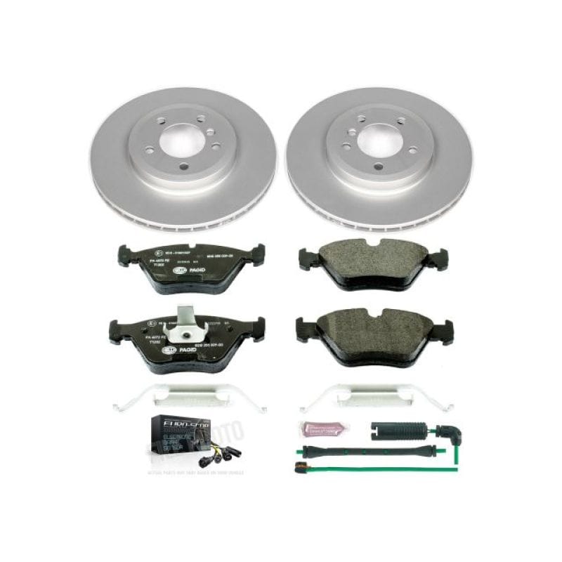Kies-Motorsports PowerStop Power Stop 06-08 BMW Z4 Front Euro-Stop Brake Kit