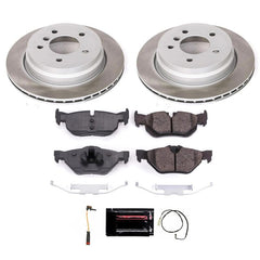 Kies-Motorsports PowerStop Power Stop 07-08 BMW 328xi Rear Semi-Coated Rotor Kit