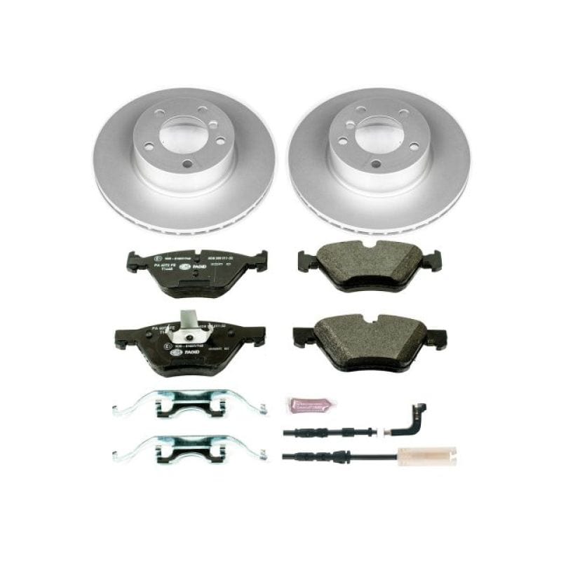 Kies-Motorsports PowerStop Power Stop 08-10 BMW 128i Front Euro-Stop Brake Kit