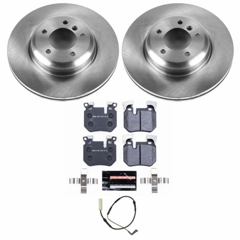 Kies-Motorsports PowerStop Power Stop 08-10 BMW 135i Front Track Day SPEC Brake Kit