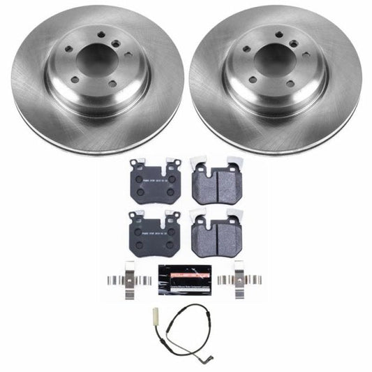 Kies-Motorsports PowerStop Power Stop 08-10 BMW 135i Front Track Day SPEC Brake Kit