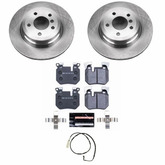 Kies-Motorsports PowerStop Power Stop 08-10 BMW 135i Rear Track Day Brake Kit