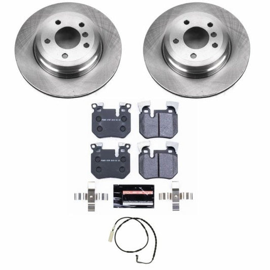 Kies-Motorsports PowerStop Power Stop 08-10 BMW 135i Rear Track Day SPEC Brake Kit