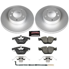 Kies-Motorsports PowerStop Power Stop 08-10 BMW 328i Front Z23 Evolution Sport Coated Brake Kit