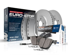 Kies-Motorsports PowerStop Power Stop 09-10 BMW 328i xDrive Front Euro-Stop Brake Kit