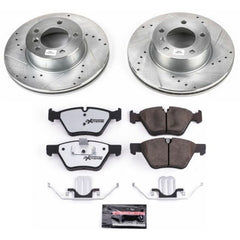 Kies-Motorsports PowerStop Power Stop 10-13 BMW 128i Front Z26 Street Warrior Brake Kit