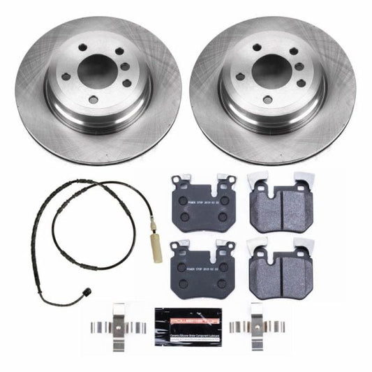 Kies-Motorsports PowerStop Power Stop 11-13 BMW 135i Rear Track Day Brake Kit