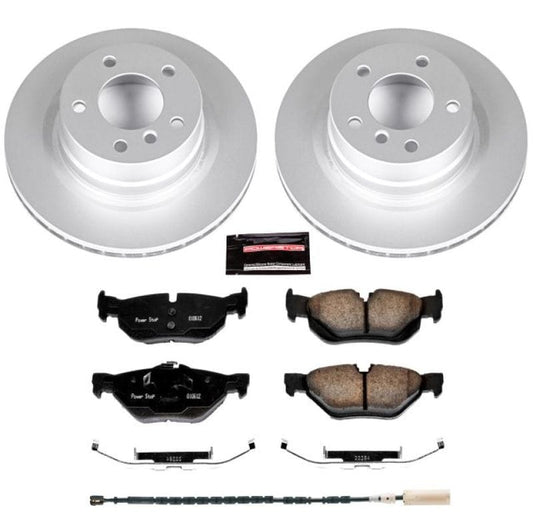 Kies-Motorsports PowerStop Power Stop 11-13 BMW 328i Rear Z23 Evolution Sport Coated Brake Kit