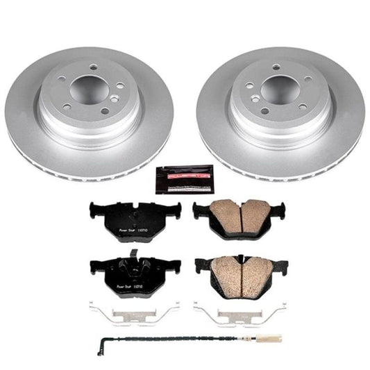 Kies-Motorsports PowerStop Power Stop 2006 BMW 330i Rear Z23 Evolution Sport Coated Brake Kit