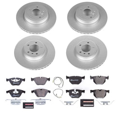 Kies-Motorsports PowerStop Power Stop 2009 BMW 335i xDrive Front & Rear Euro-Stop Brake Kit