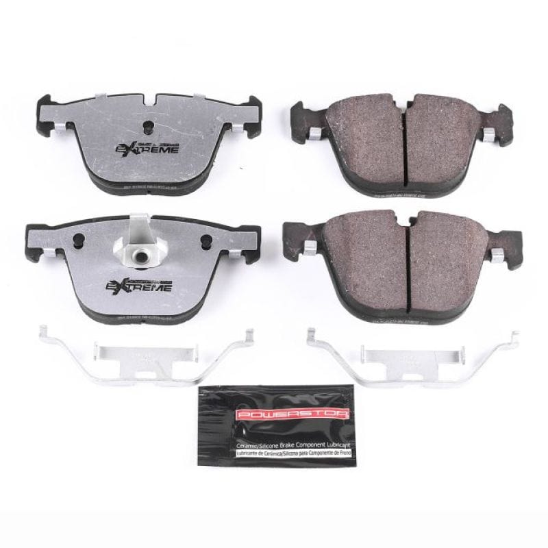 Kies-Motorsports PowerStop Power Stop 2011 BMW 1 Series M Rear Z26 Extreme Street Brake Pads w/Hardware