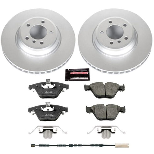 Kies-Motorsports PowerStop Power Stop 2011 BMW 335d Front Z23 Evolution Sport Coated Brake Kit