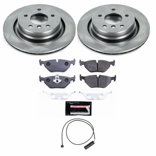 Kies-Motorsports PowerStop Power Stop 95-99 BMW M3 Rear Track Day Brake Kit