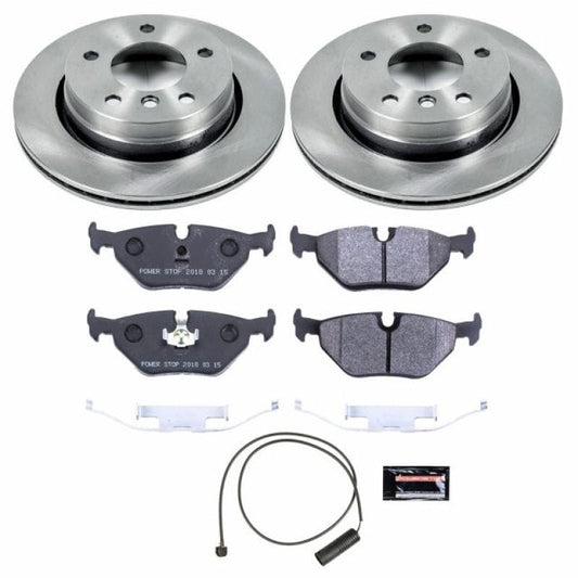 Kies-Motorsports PowerStop Power Stop 98-99 BMW 323i Rear Track Day Brake Kit