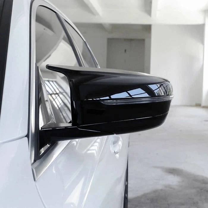 Kies-Motorsports R44 Performance MHC Black BMW M Style Wing Mirror Covers In Gloss Black LHD (G20/G21/G22/G23/G30)