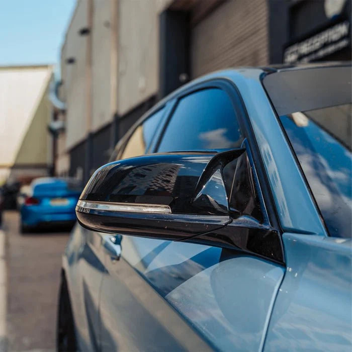 Kies-Motorsports R44 Performance MHC Black BMW M Style Wing Mirror Replacement Covers In Gloss Black