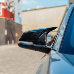Kies-Motorsports R44 Performance MHC Black BMW M Style Wing Mirror Replacement Covers In Gloss Black